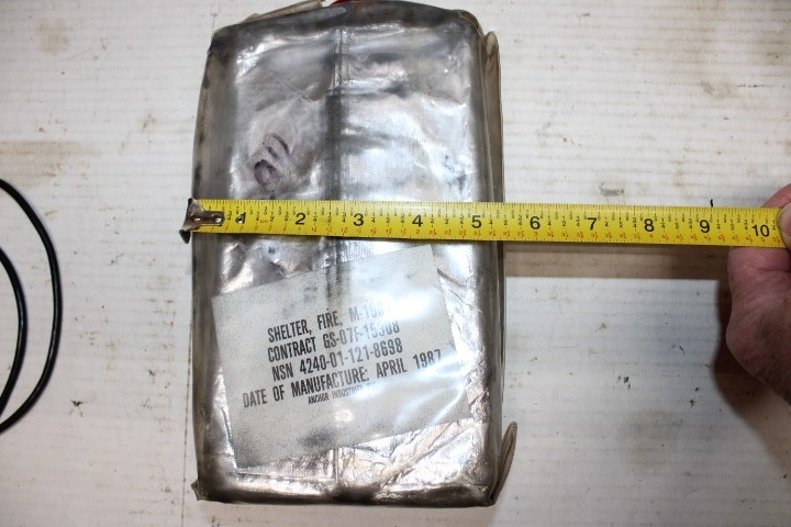 US Military Issue M-1981 Fire Shelter