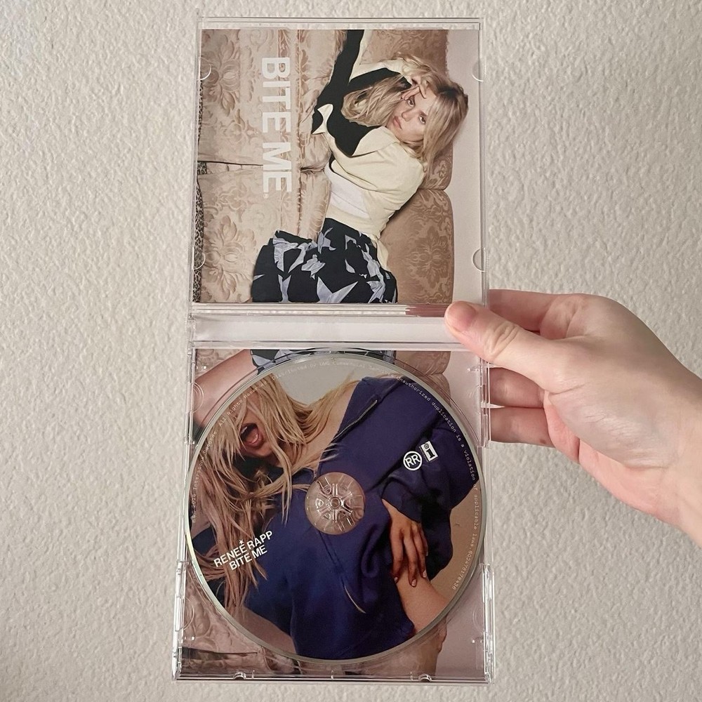 Renee Rapp Bite Me CD with signed insert AUTOGRAPHED