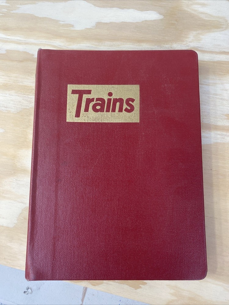 Trains Magazine 1959 Full Set Binded