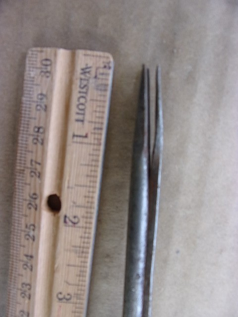 vintage flathead holding screwdriver cast handle