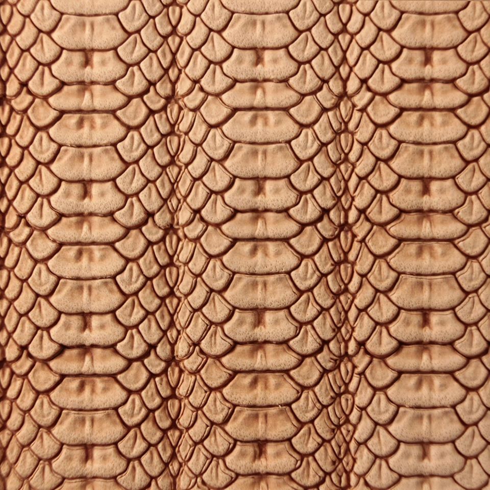Python Skin Leather stamp tool crafting crafts brass flower stamps #395