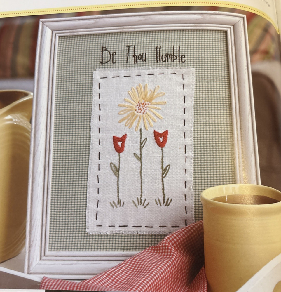 Rare Leisure Arts Modern Primitive EMBROIDERY 2008 Pattern Bk