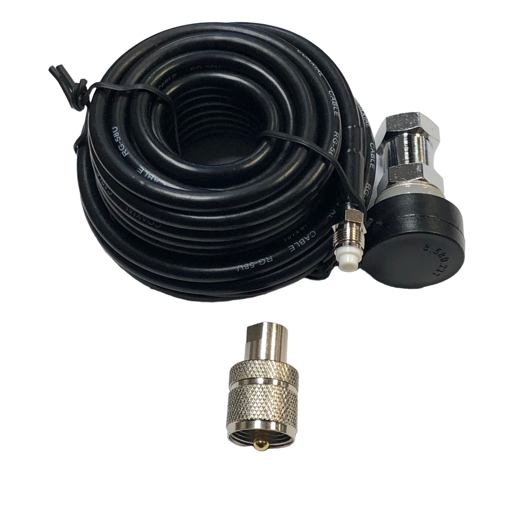 Jeep JL Wrangler CB Antenna Mounting Kit featuring Mopar® OLP Tailgate Bracket