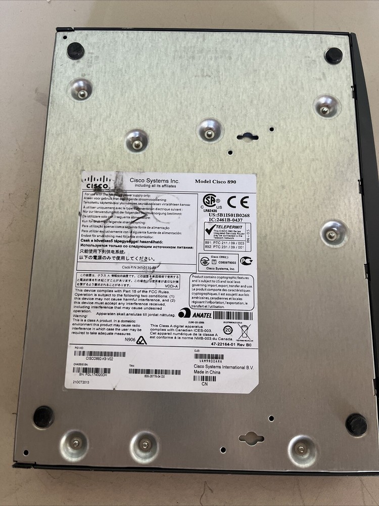 Cisco 892-k9 Gigabit Wireless Router