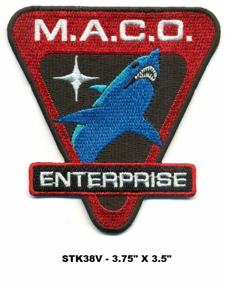 STAR TREK ENTERPRISE MACO PATCH - STK38V