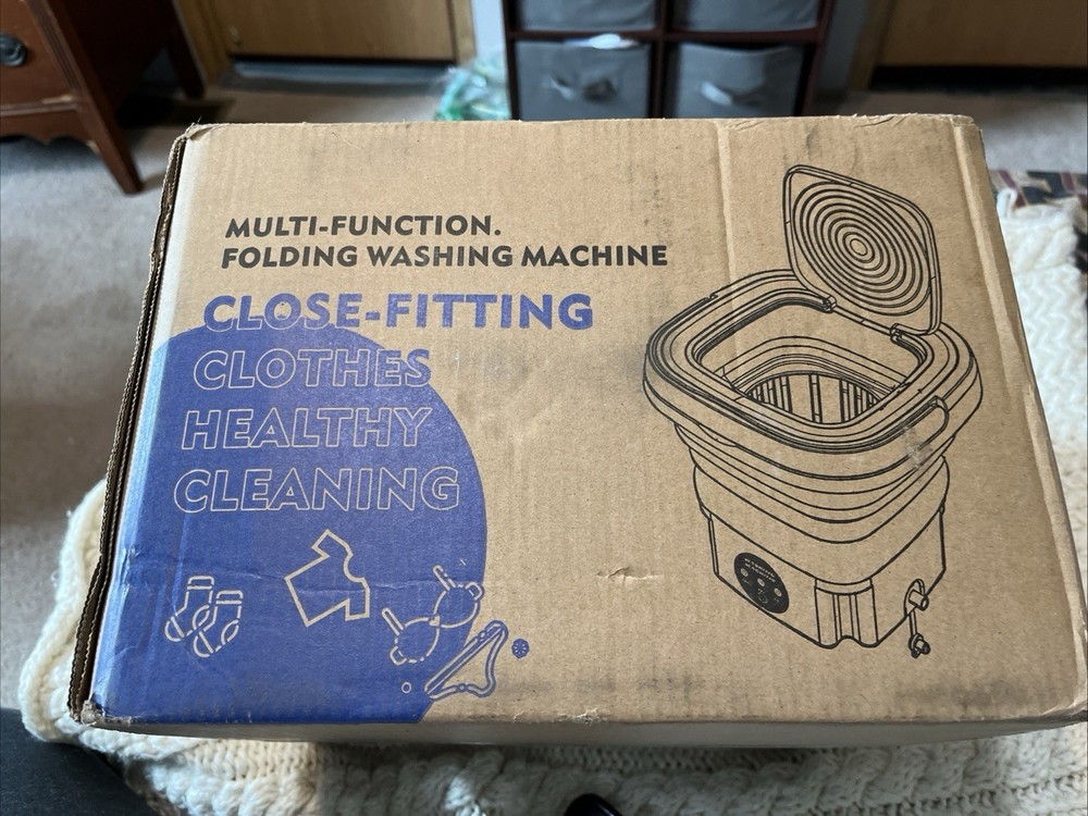 Mini Washing Machine Folding Portable Sterilization Drying Laundry Machine