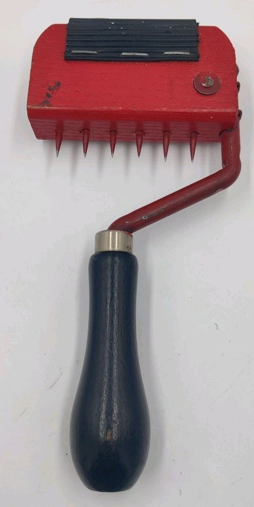Vintage Upholstery Pulling Tool G.W. Mount 403 Red & Black Handle Used