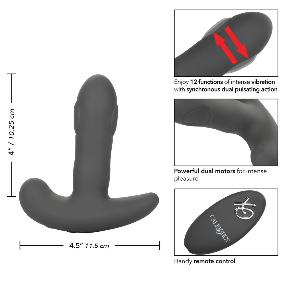CalExotics SE-0436-86-3 Eclipse Remote Control Dual Pulsating Probe