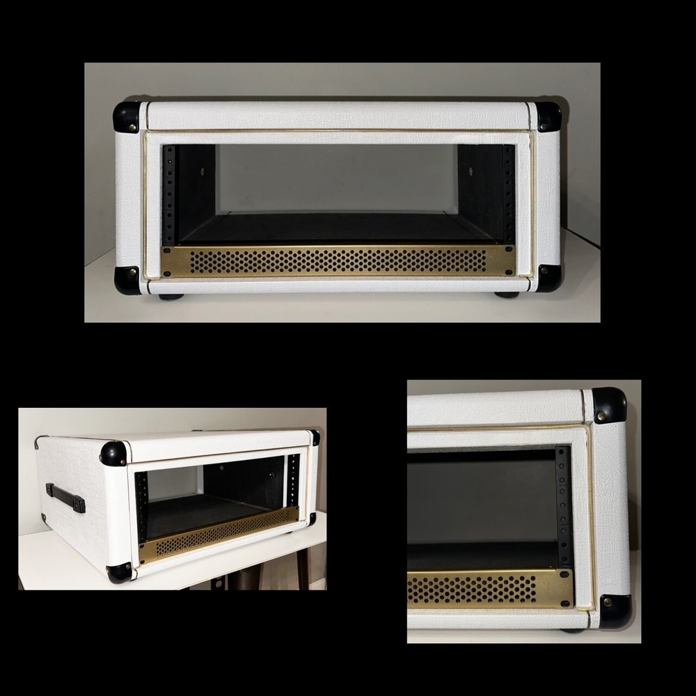 1U Solid Rack Panel – Candy Metallic Green Ice – 19” Custom Steel Cover