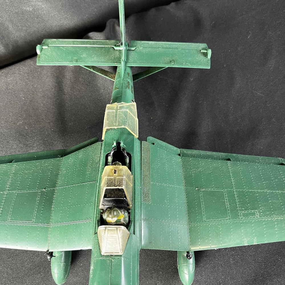 Rare Cox Thimble Drome STUKA Dive Bomber Model Airplane