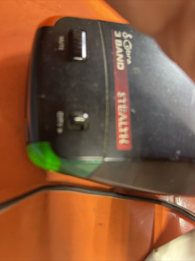 Beltronics BEL Micro Eye XKR-VI & Cobra Stealth Radar Detector Untested