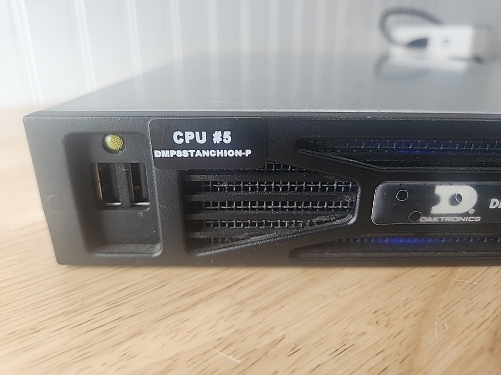 Daktronics DMP-8000 Commercial Display Controller 0A-1292-2033