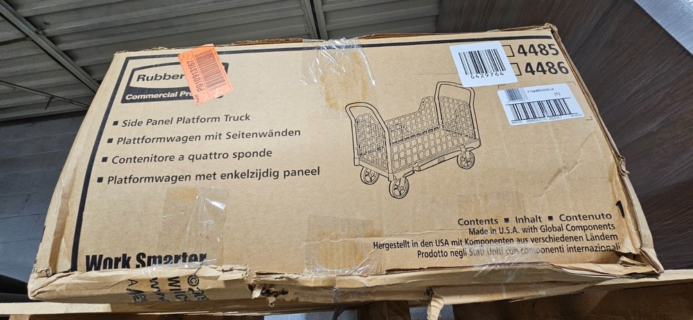 Side Panel Truck 48" L x 24" W, Load Capacity 2000 lbs