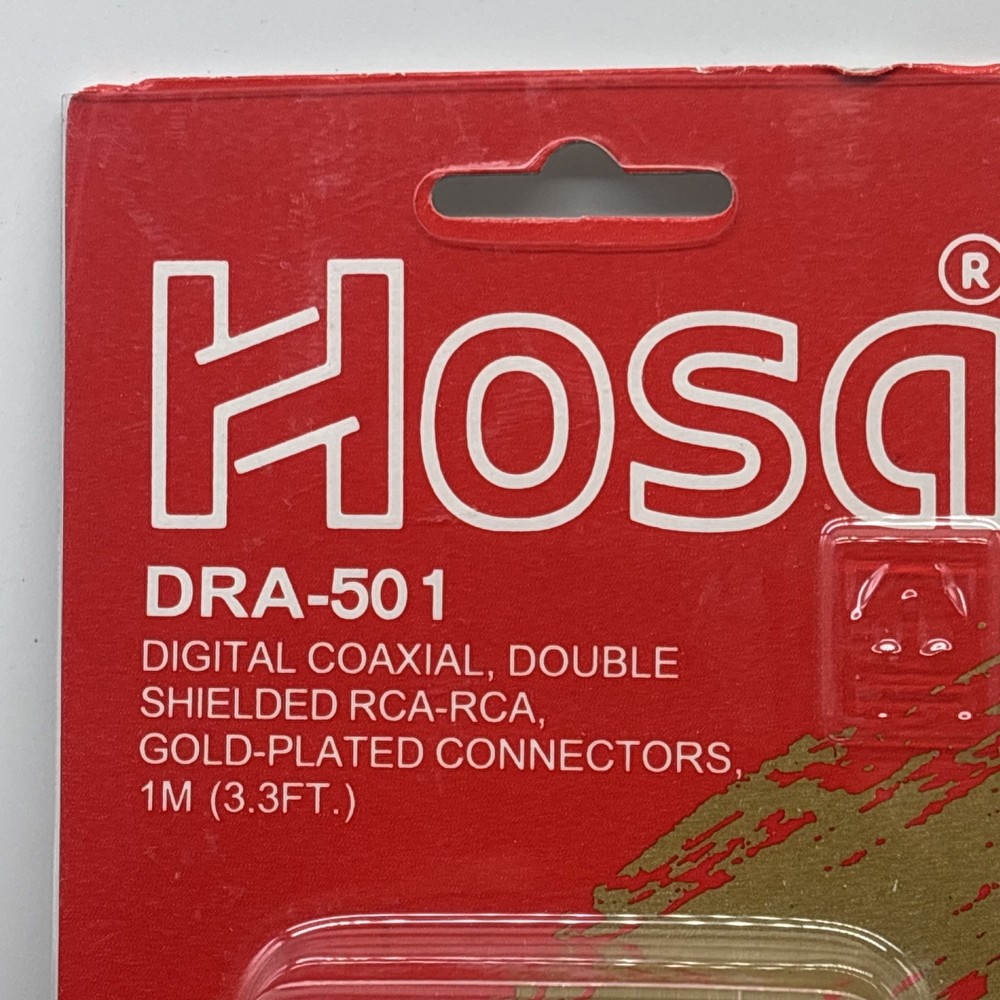 Hosa DRA-501 S/PDIF Cable 1m