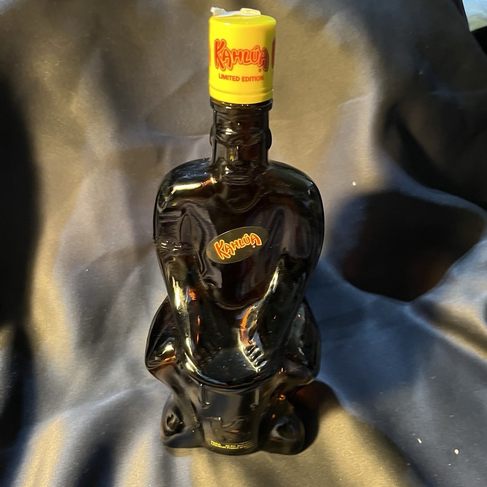 Vintage Kahlua Limited Edition 750ml Bongo Player Bottle