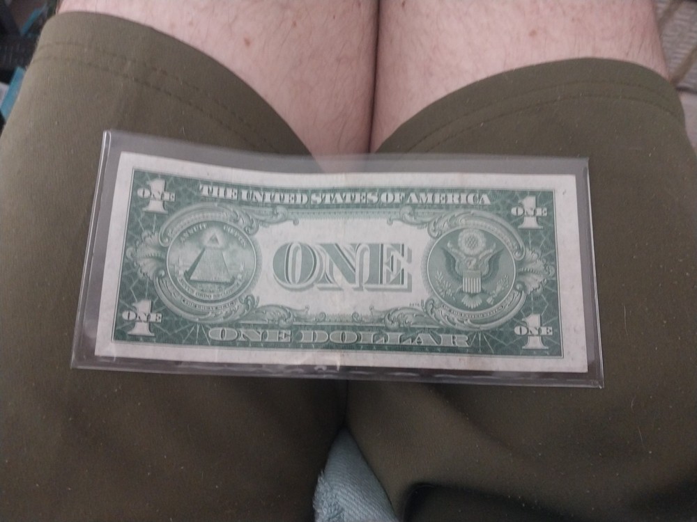 1935 One Dollar Silver Certificate-Uneven Borders-Is This a Misalignment Error?