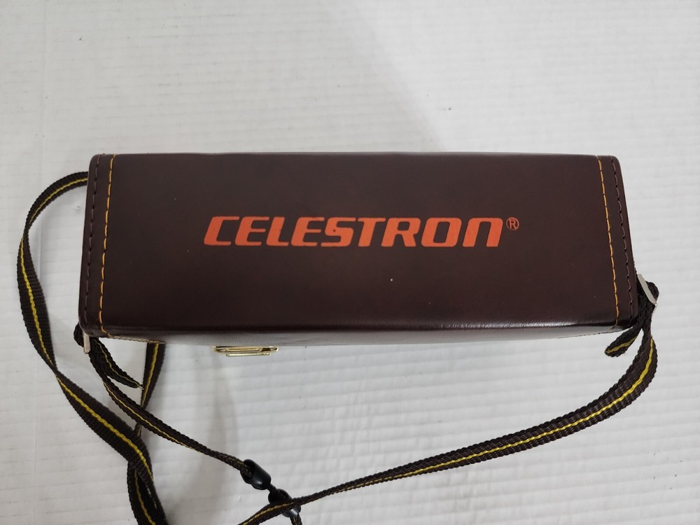 Celestron Binoculars Carry Case Brown Crossbody Strap