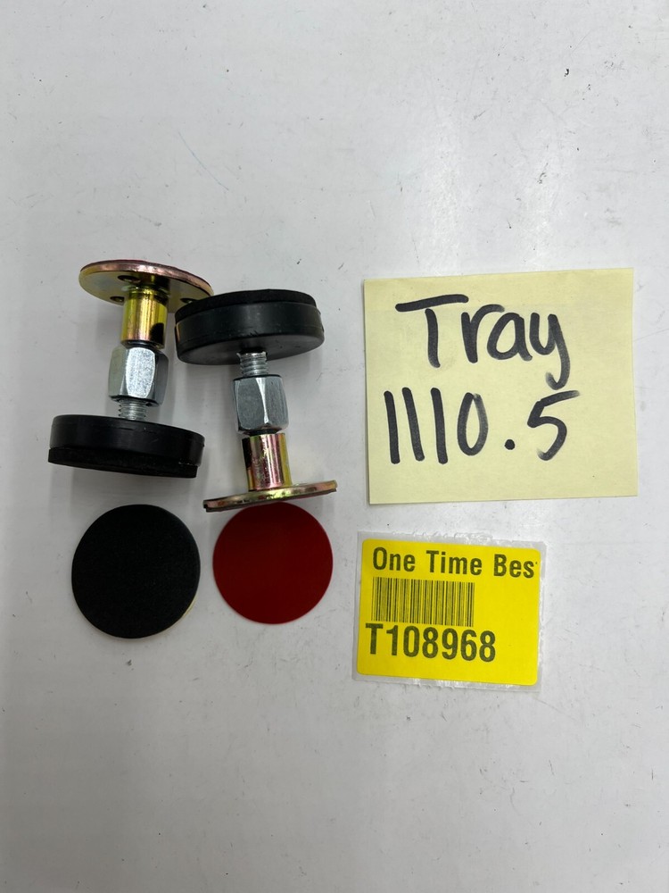 PACK OF 2 Adjustable Threaded Bed Frame Anti-Shake Tool for Bed, 49-68mm