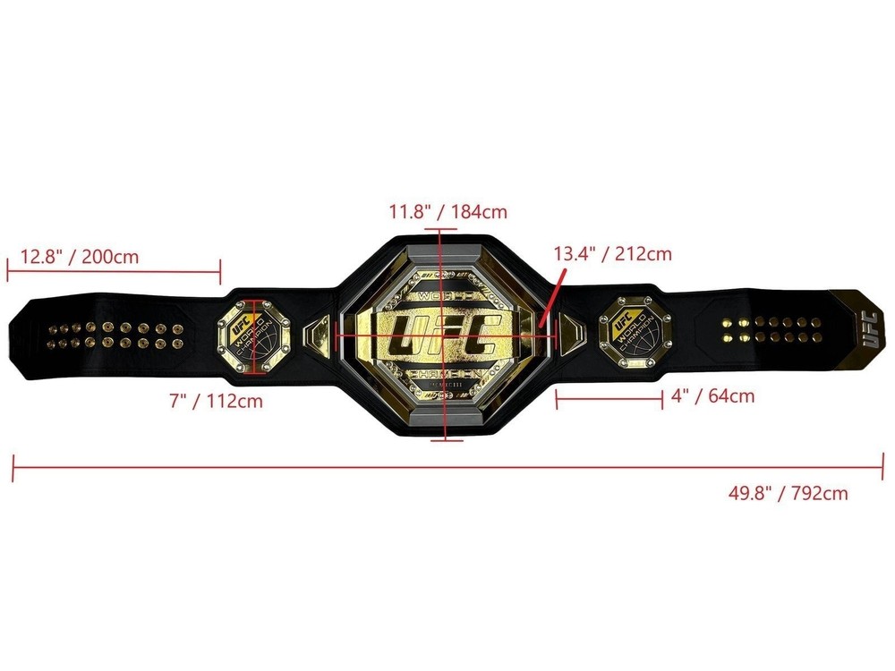 UFC 2024 World Champion Title Belt