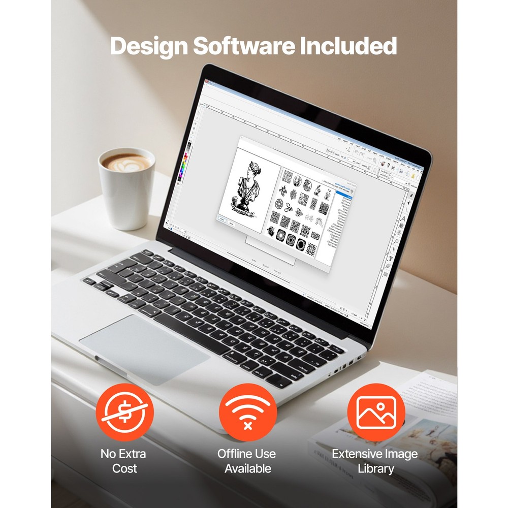 Cutting Machine Vinyl Cutter Machine Automatic Edge Detection Adjustable