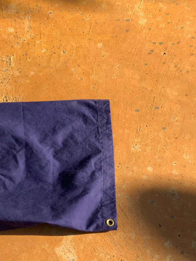 Small Blue Military Duffle Bag