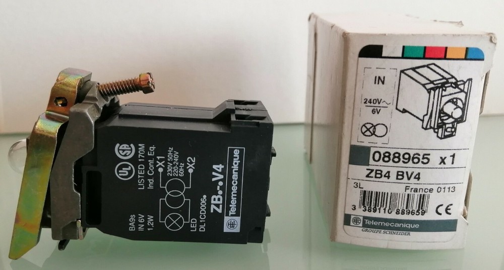 Telemecanique Type ZB4 BV4 Base Mount Terminal - 088965