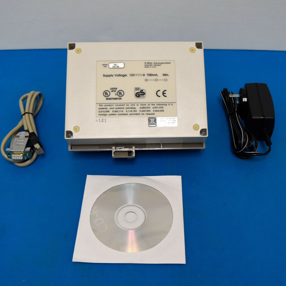 X-Rite Model 390 390U Process Optimization Densitome Excellent Condition wrnty