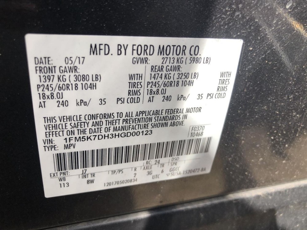 Information Screen Front Display 4.2" Screen Fits 14-19 EXPLORER 951817