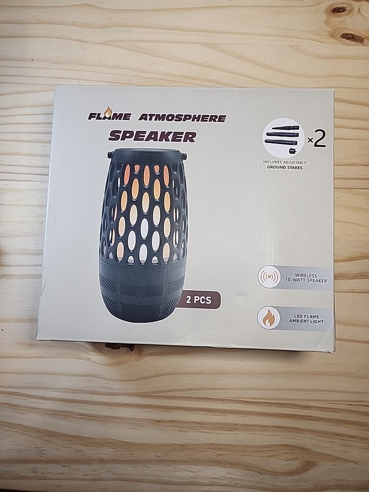 Bluetooth flame atmosphere speaker Wireless/waterproof