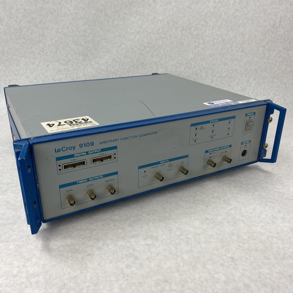 LeCroy 9109 25MHz Dual Channel Arbitrary Function Generator