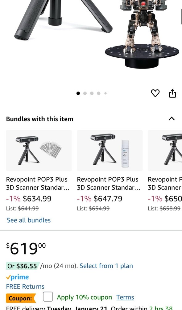 Revopoint 3D Scanner POP3