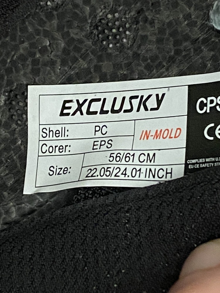 Exclusky Areo Helment With Removable Eye Shield