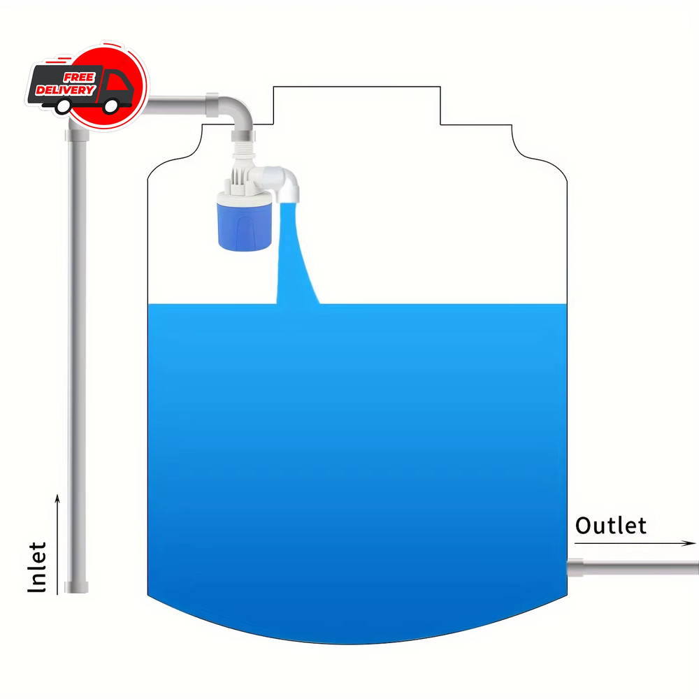 Automatic Water Level Control Float Valve Water Tank Shutoff