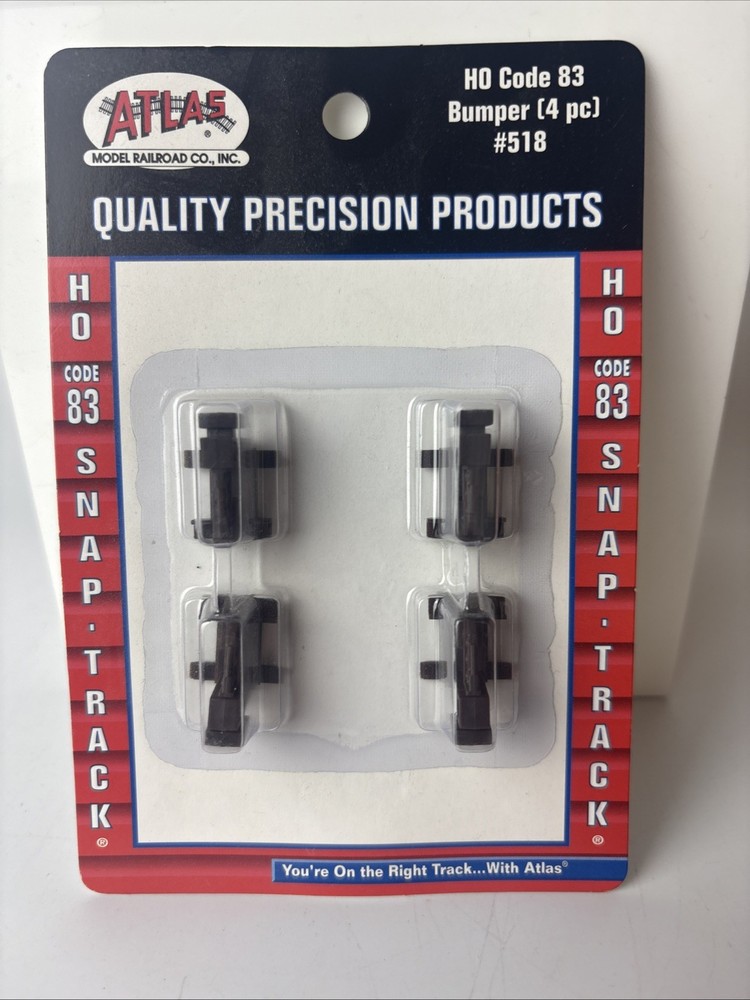 Atlas 518 HO Code 83 Bumpers 4 pieces