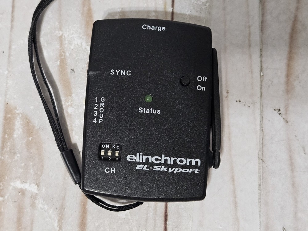 Elinchrom EL Skyport Transmitter Receiver Bundle Lot w/ Case And Cords