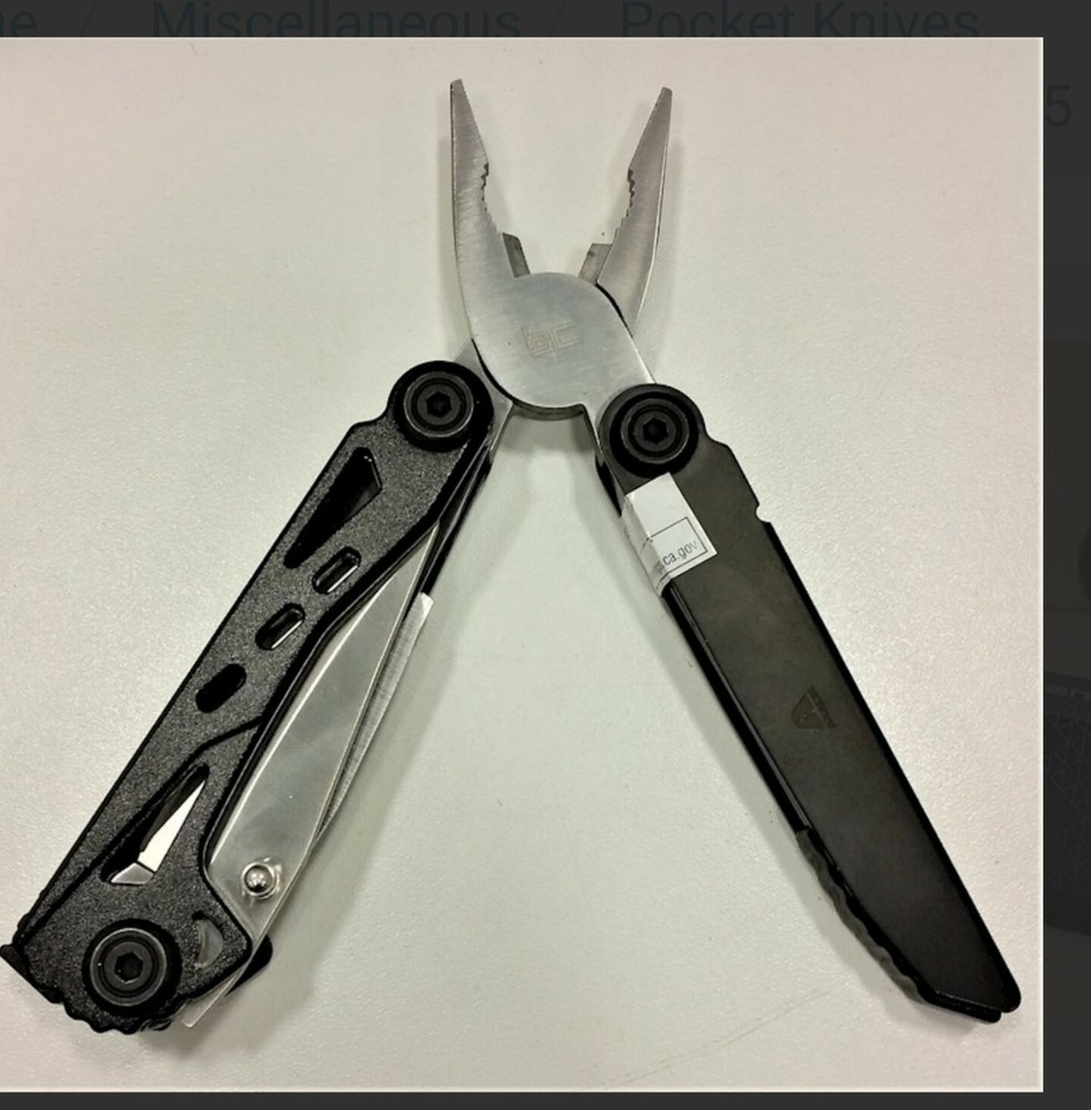 Basecamp Firestarter 11- in 1- 420 Stainless Steel multi tool