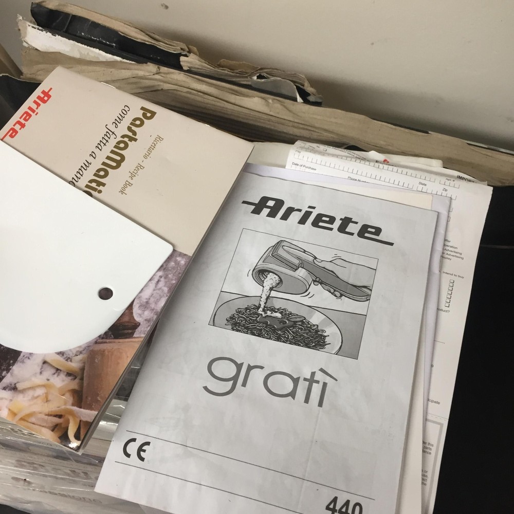 Pastamatic 1950 Edition Automatic Homemade Pasta Maker Ariete Espressione