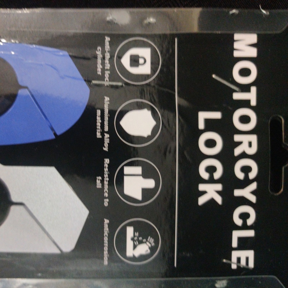 HoneyPolo Motorcycle Lock Heavy Duty