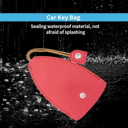2PCS Creative Pull-Out Car Key Case, Key Sleeve Keychain Bag, Large Capacity