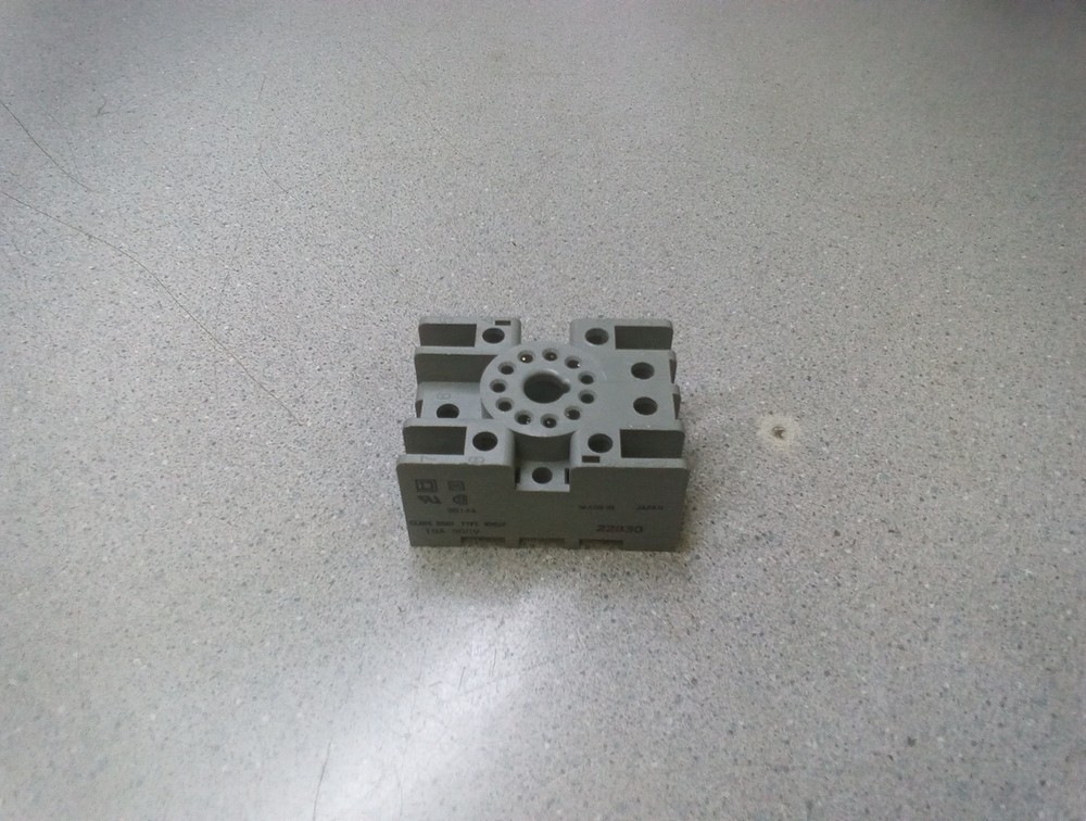 Square D Relay Socket Base, Class 8501 Type NR62F 10A 300V