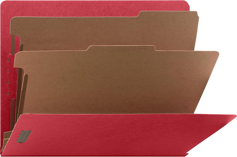 Recycled End Tab Classification Folders (NATSP17372)