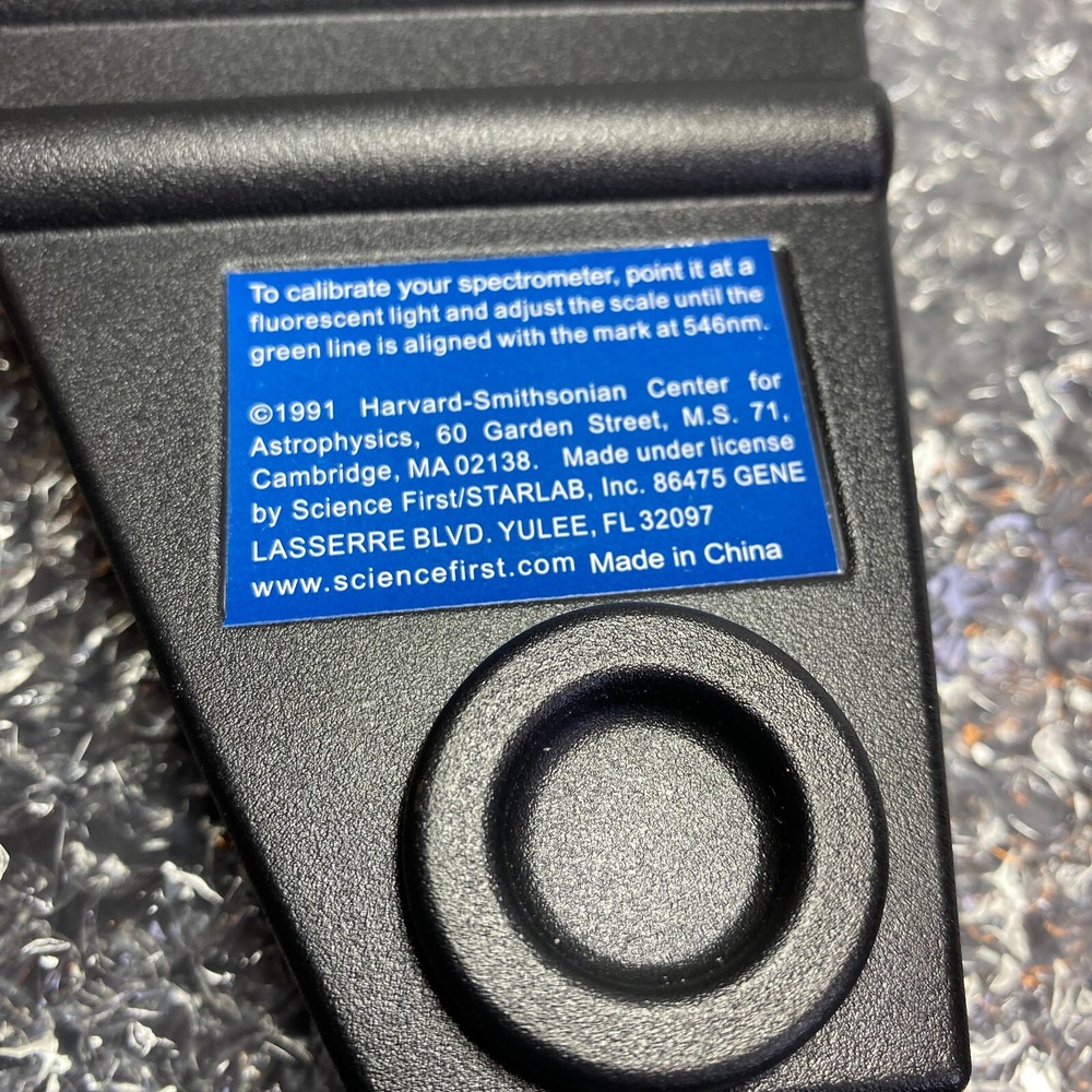 Science First Project Star Precision Handheld Spectrometer for Classrooms School