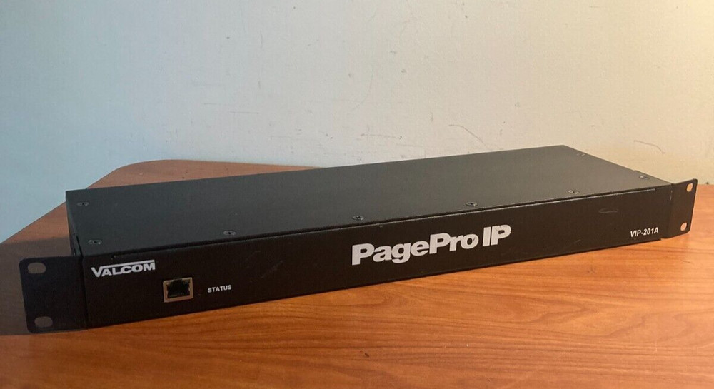 Valcom VIP-201A PagePro IP Black