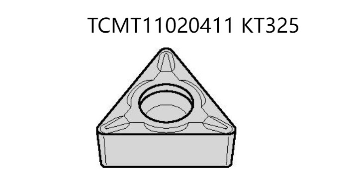 10  PCS  ORIGINAL  INSERTS    TCMT11020411 KT325