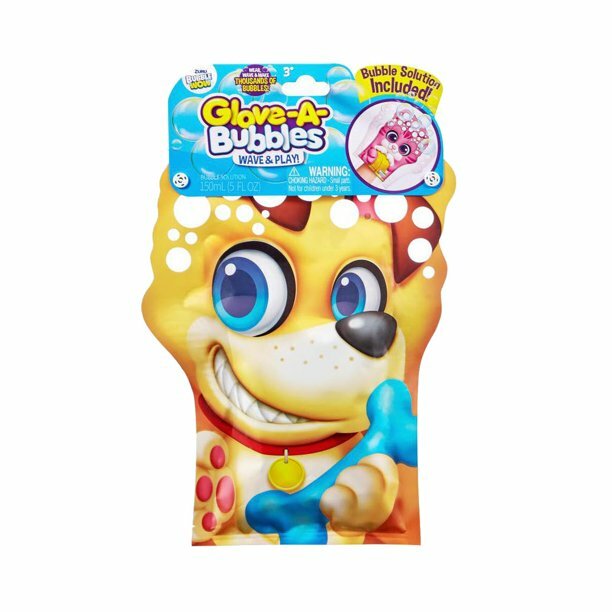 Glove A Bubbles Wave & Play Bubble Solution Included! Zuru Bubble Wow Dog