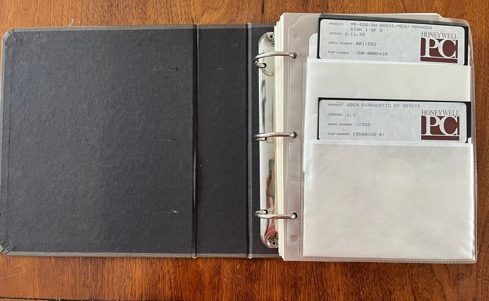 Honeywell PC MS-DOS 2.1 and GW-BASIC Manuals 1985
