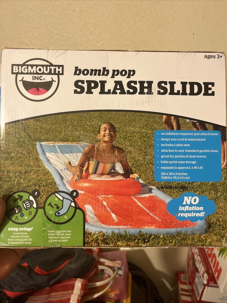 Ice Pop Splash Slide 18ft