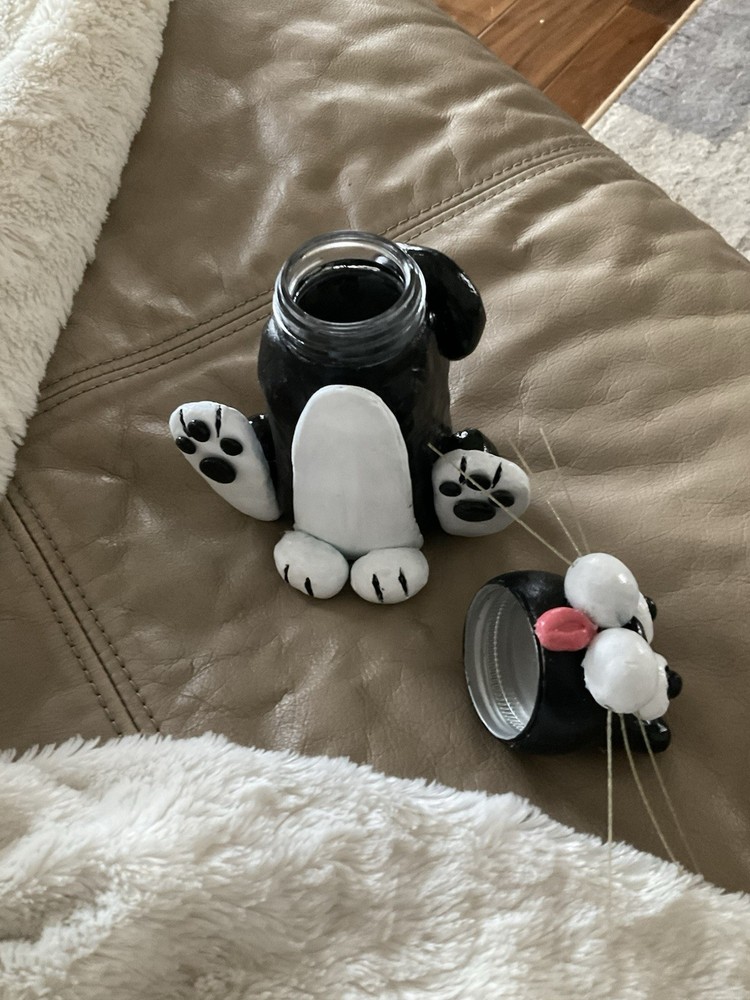 Darling Cat Stash Jar For Your Valuables