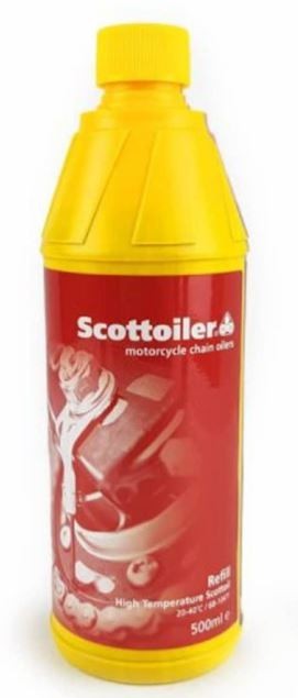 Scottoil High Temp Oil Red 500ml