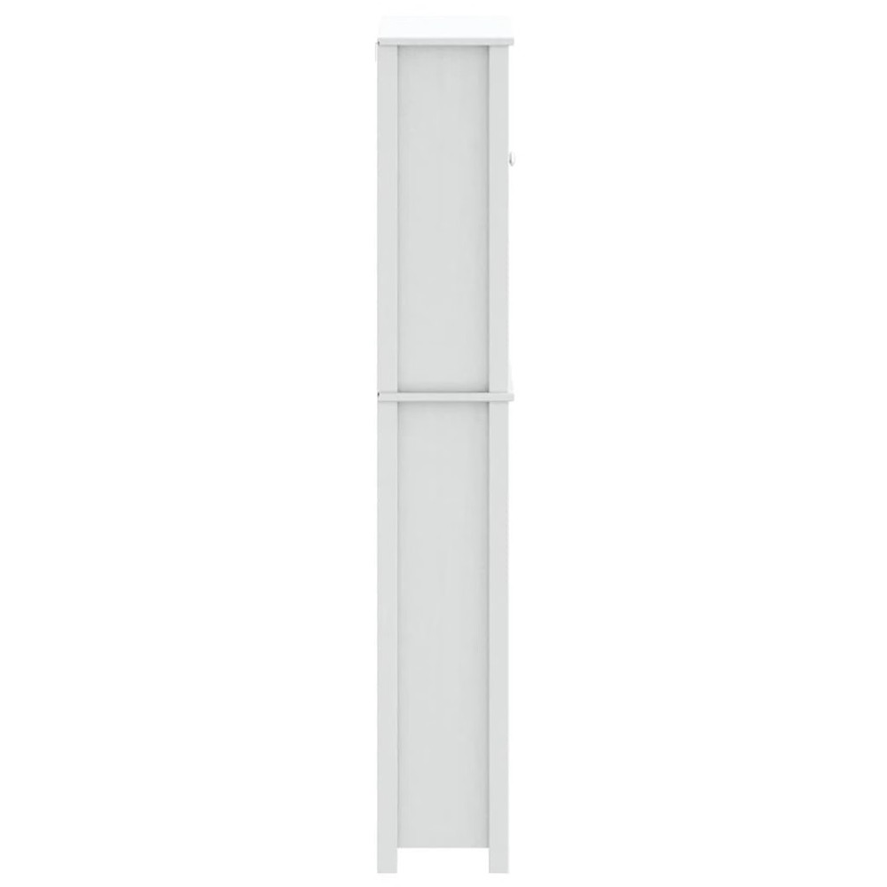 Washing Machine Cabinet White Solid pine wood Standard